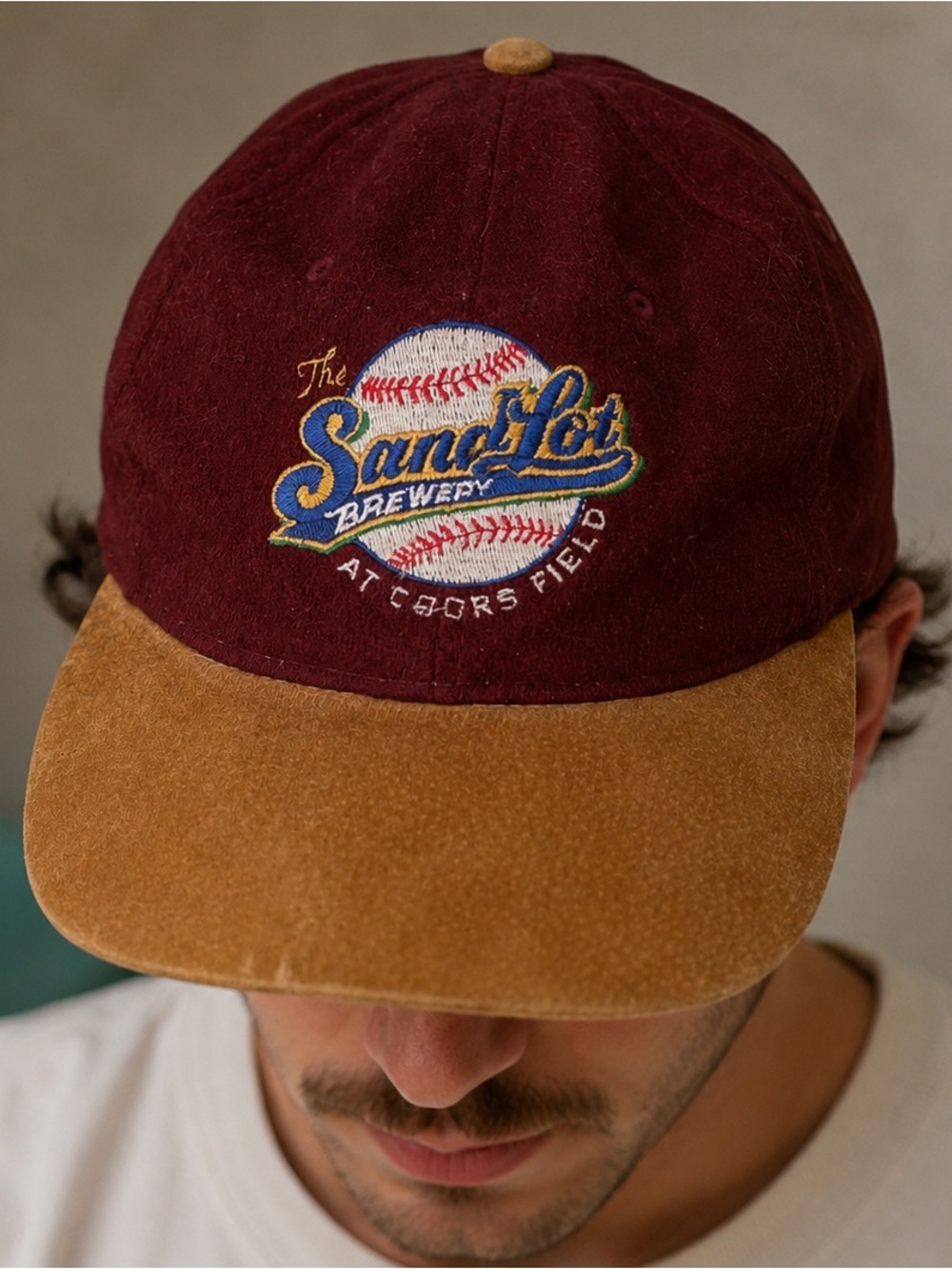 VTG Kudzu Wool Sandlot Brewery Hat OS
